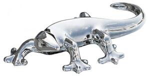 Platinum Gecko Large Sculpture