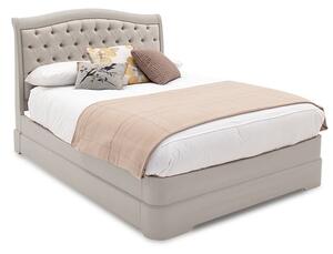 Macon Wooden Super King Size Bed In Taupe