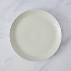 Curves Dinner Plate White