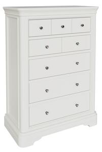 Macon Wooden Chest Of 8 Drawers In White