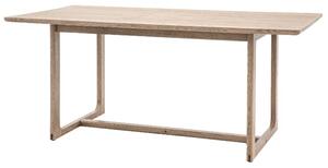 Cairo Wooden Dining Table Rectangular In Smoked Oak