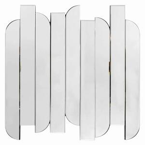 Astorga Rectangular Wall Mirror In Silver