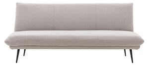 Duncan Fabric 3 Seater Sofa Bed In Light Grey