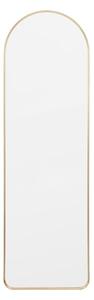 Hasselt Arch Wall Mirror In Gold Aluminium Frame