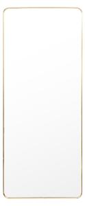 Hasselt Extra Large Wall Mirror In Gold Aluminium Frame