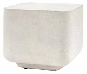 Redding Wooden Side Table In Concrete Effect