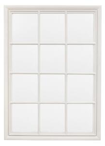 Salta Window Wall Mirror In Stone Wooden Frame