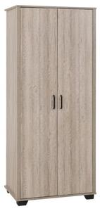 Oxnard Wooden Wardrobe With 2 Doors In Light Oak