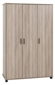 Oxnard Wooden Wardrobe With 3 Doors In Light Oak