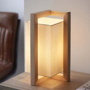 Altea Table Lamp With Ashwood Frame