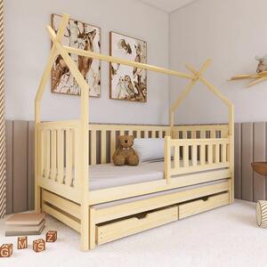 Tartu Trundle Wooden Single Bed In Pine