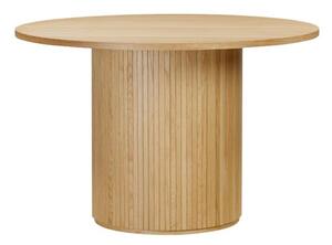 Vevey Wooden Dining Table Round In Natural Oak