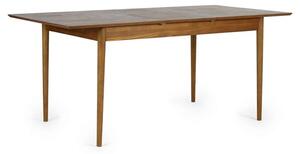 Layton Extending Wooden Dining Table With 2 Drawers In Cherry