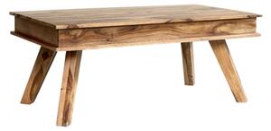 Spica Wooden Coffee Table In Natural Sheesham