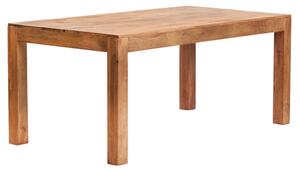 Tivat Mango Wood Dining Table Large In Light Mahogany