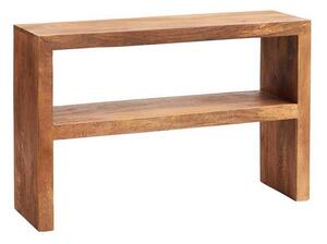 Tivat Mango Wood Console Table In Light Mahogany