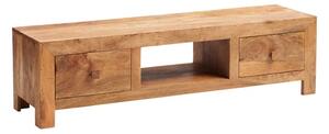 Tivat Mango Wood TV Stand Wide In Light Mahogany