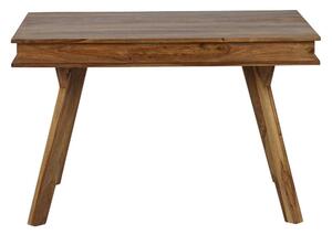 Spica Wooden Dining Table Medium In Natural Sheesham