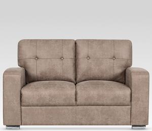 Hobart Fabric 2 Seater Sofa In Taupe