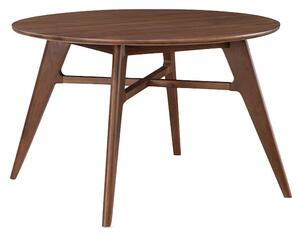 Cairo Wooden Dining Table Round In Walnut