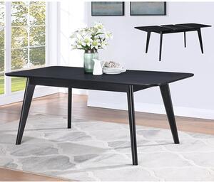 Cairo Extending Wooden Dining Table In Black