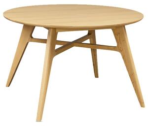 Cairo Wooden Dining Table Round In Natural Oak