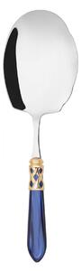ALADDIN GOLD-PLATED RING RICE & KEBAB SERVING SPOON - Green