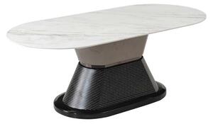 Piran Sintered Stone Coffee Table In White