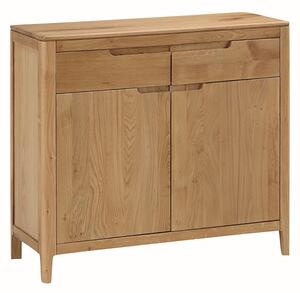 Derry Wooden Sideboard With 2 Doors 2 Drawers In Oak