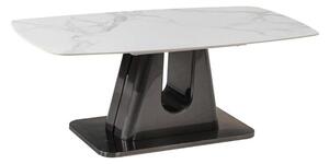 Sanur Sintered Stone Coffee Table In Binli White