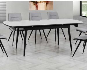 Chieti Extending Sintered Stone Dining Table In Grey