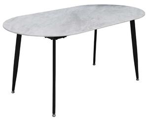 Tifton Sintered Stone Dining Table In Boya Grey