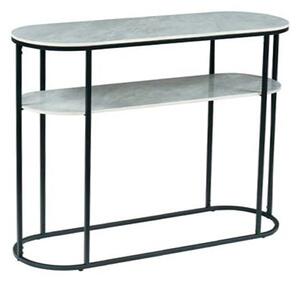 Tifton Sintered Stone Console Table In Boya Grey