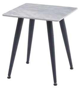 Attica Sintered Stone End Table In Grey