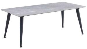 Attica Sintered Stone Coffee Table Rectangular In Grey