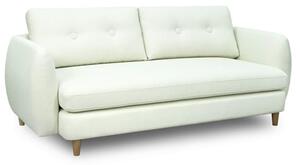 Bozo Fabric 2.5 Seater Sofa In White