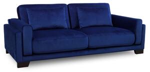 Pompano Fabric 2 Seater Sofa In Blue