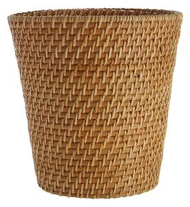 Denver Rattan Waste Basket In Natural