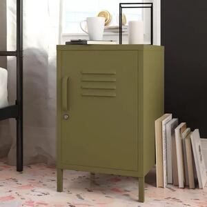 Berlin Metal Locker Storage Cabinet With 1 Door In Olive Green