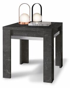 Sarver High Gloss Lamp Table Square In Black