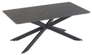 Marion Sintered Stone Coffee Table In Sand Black