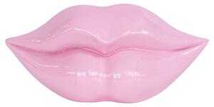 Alton Resin Lips Sculpture Large In Pink