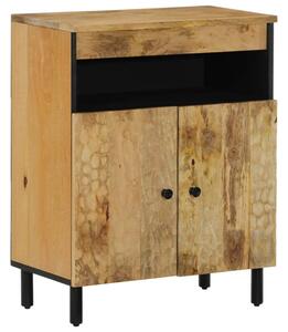 Lewes Mango Wood Storage Cabinet With 2 Doors In Natural