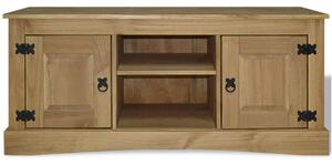 Croydon Wooden TV Stand With 2 Doors In Brown