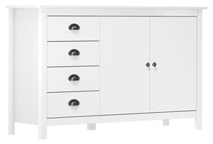 Kendal Wooden Sideboard With 4 Drawers In White