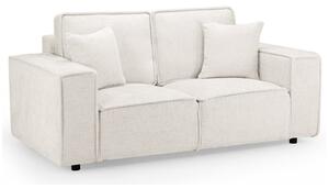 Maria Fabric 2 Seater Sofa In Cream