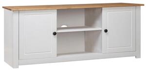 Bury Wooden TV Stand With 2 Doors In White And Brown