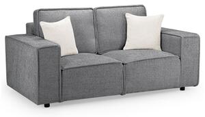 Maria Fabric 2 Seater Sofa In Slate