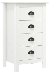 Kendal Wooden Chest Of 4 Drawers In White