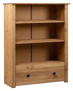 Bury Wooden Bookcase With 1 Door 3 Shelves In Brown